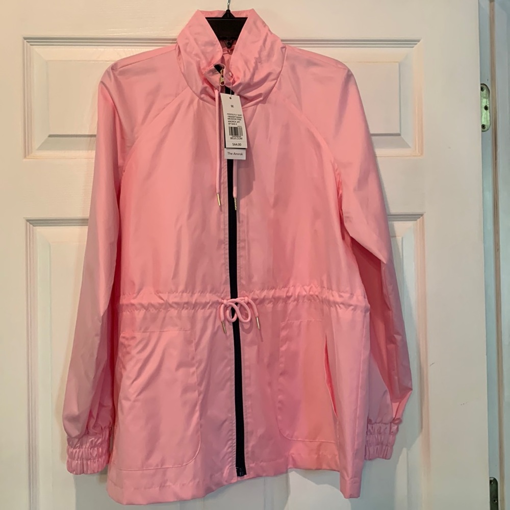 Kim Rogers meadow pink anorak jacket NWT Medium